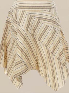 Bebe Vintage Striped Skirt
